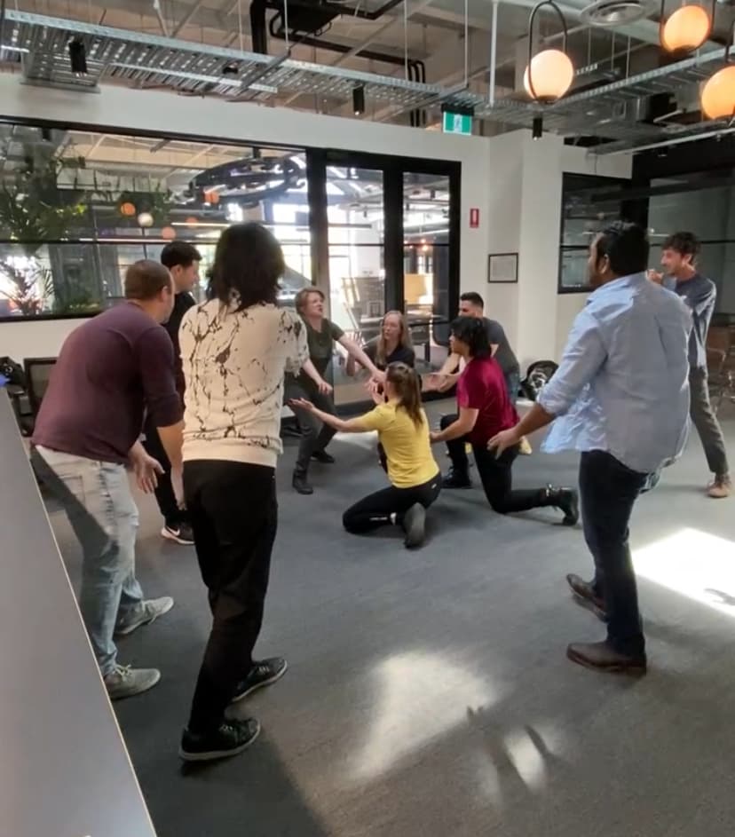 Space on Earth workshop in action